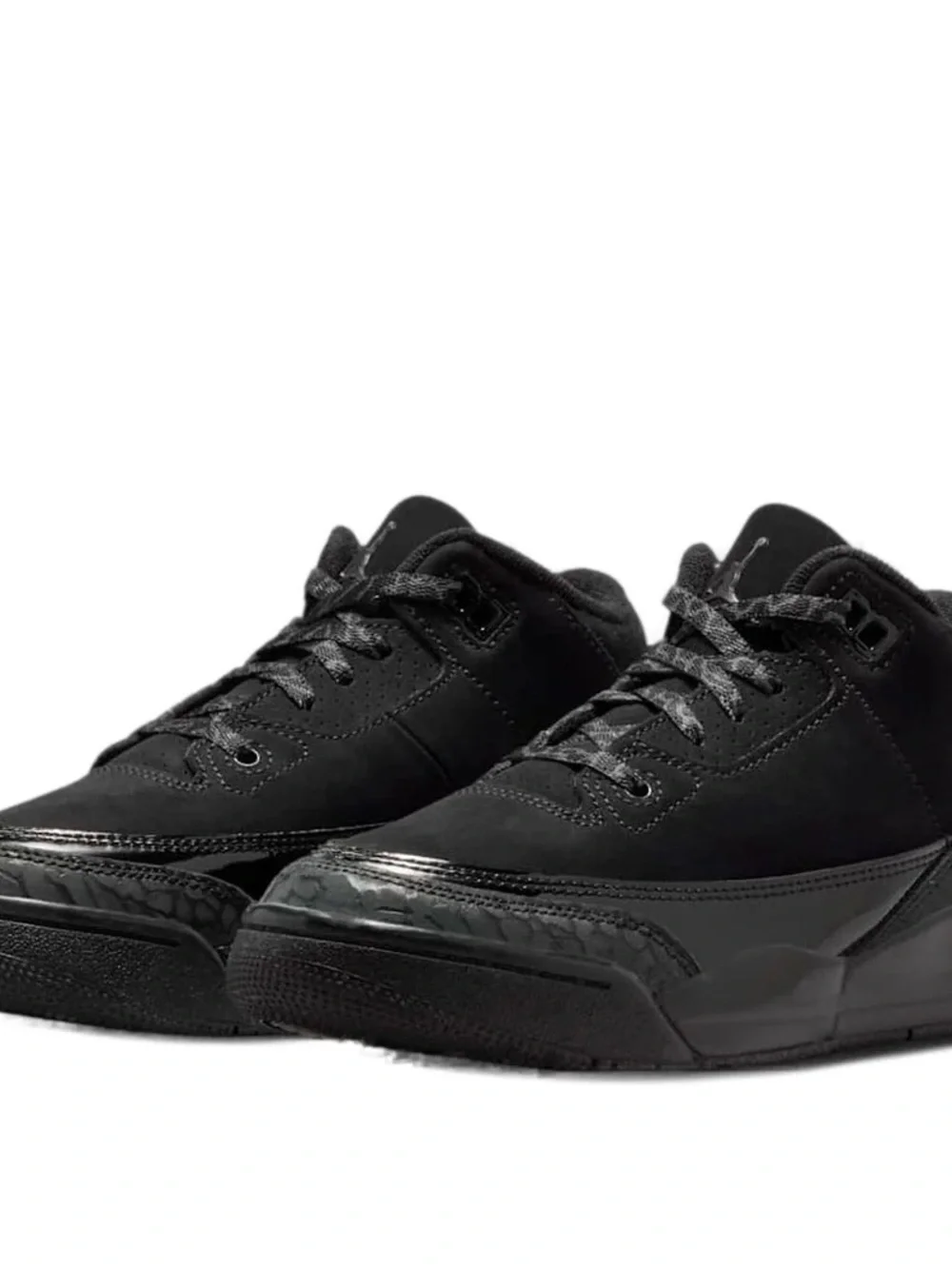 Nike Air Jordan 3 Retro Black Cat Shoes US Size 3y DM0967-001 New GS B-Grade
